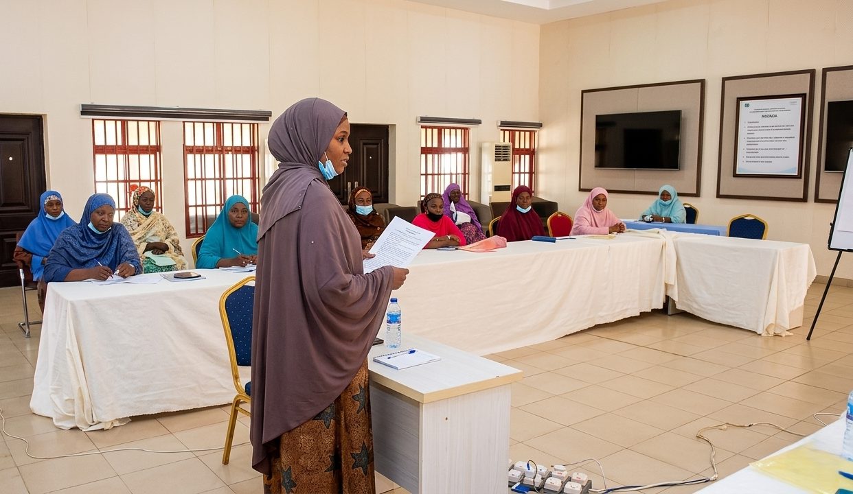 Women in Leadership training session in Kaduna State
